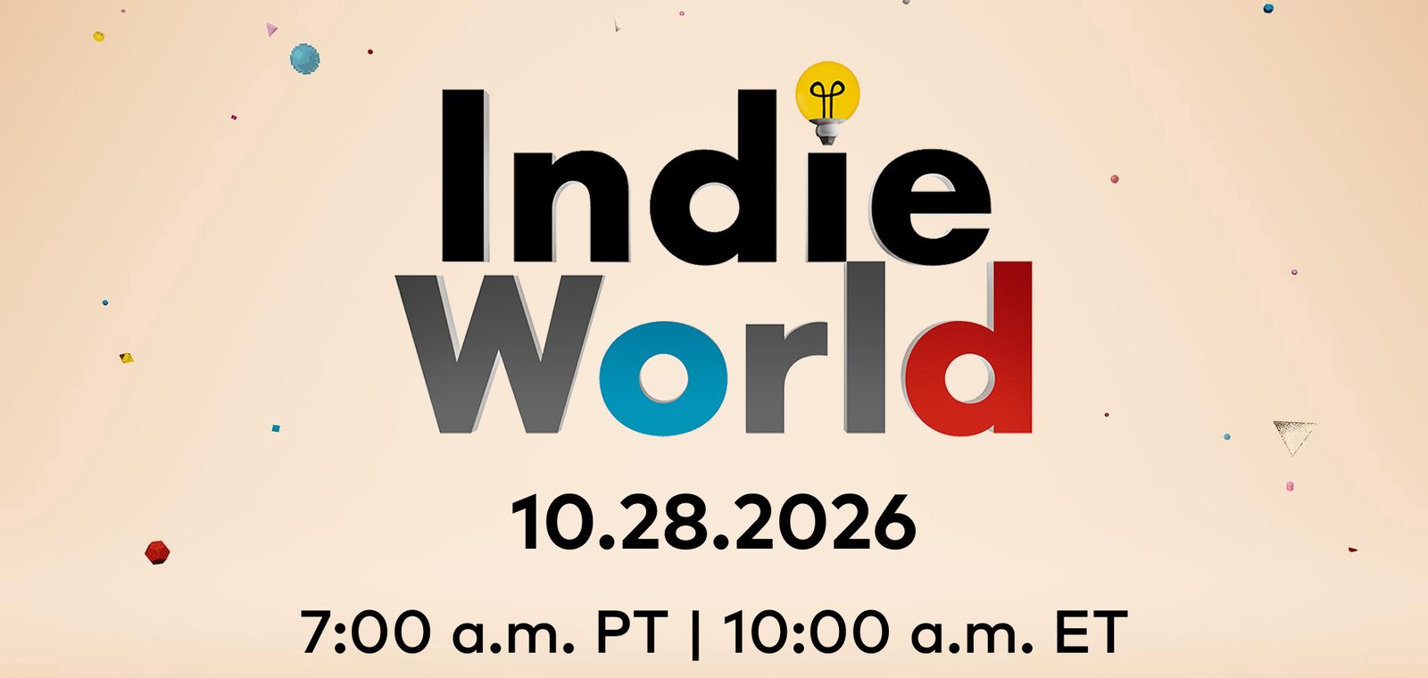 Nintendo Indie World 10.28.26