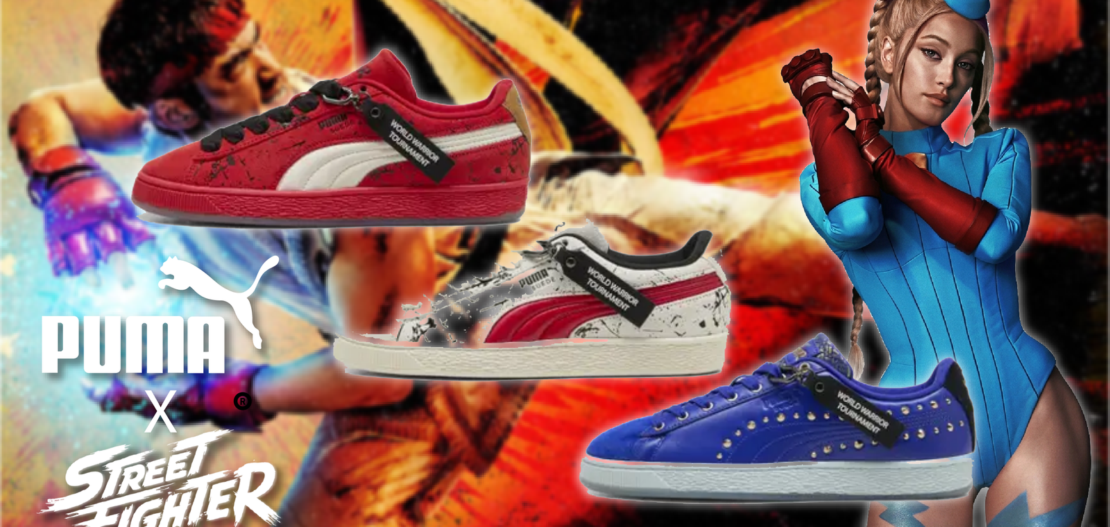 Puma x Street Fighter Masthead