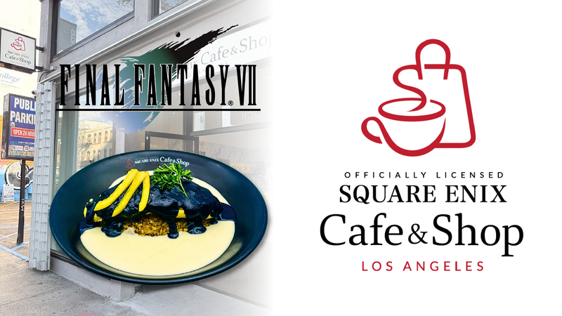 Square Enix Cafe Final Fantasy VII Menu Masthead